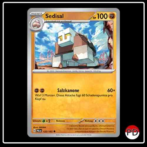 Sedisal 122/193 Pokemon