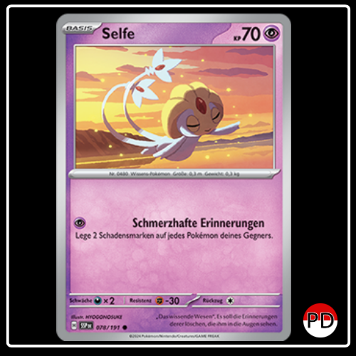 Selfe 078/191 Pokemon Stürmische Funken