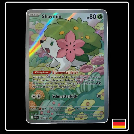 Shaymin Illustration Rare 185/182 Pokemon Ewige Rivalen