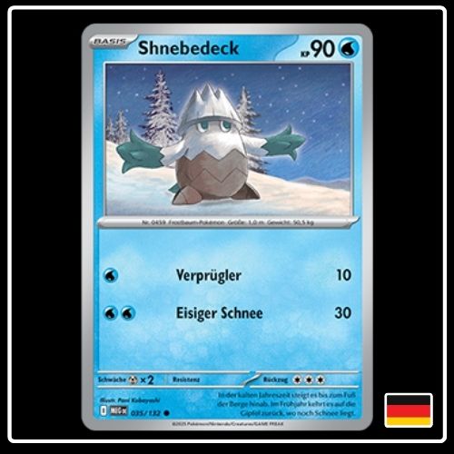 Shnebedeck 035/132 Pokemon Mega Entwicklung
