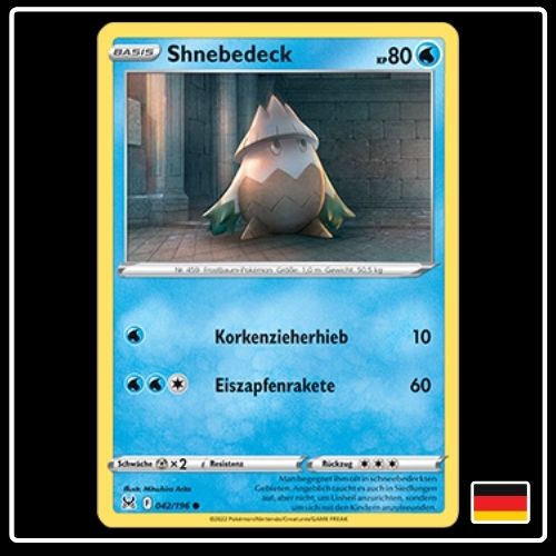 Shnebedeck 042/196 Pokemon Verlorener Ursprung