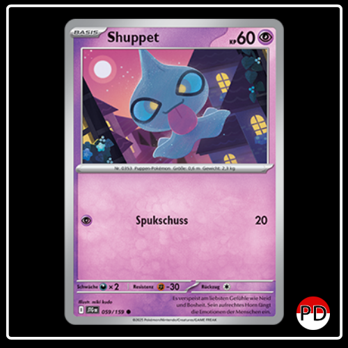 Shuppet 059/159 Pokemon Reisegefährten