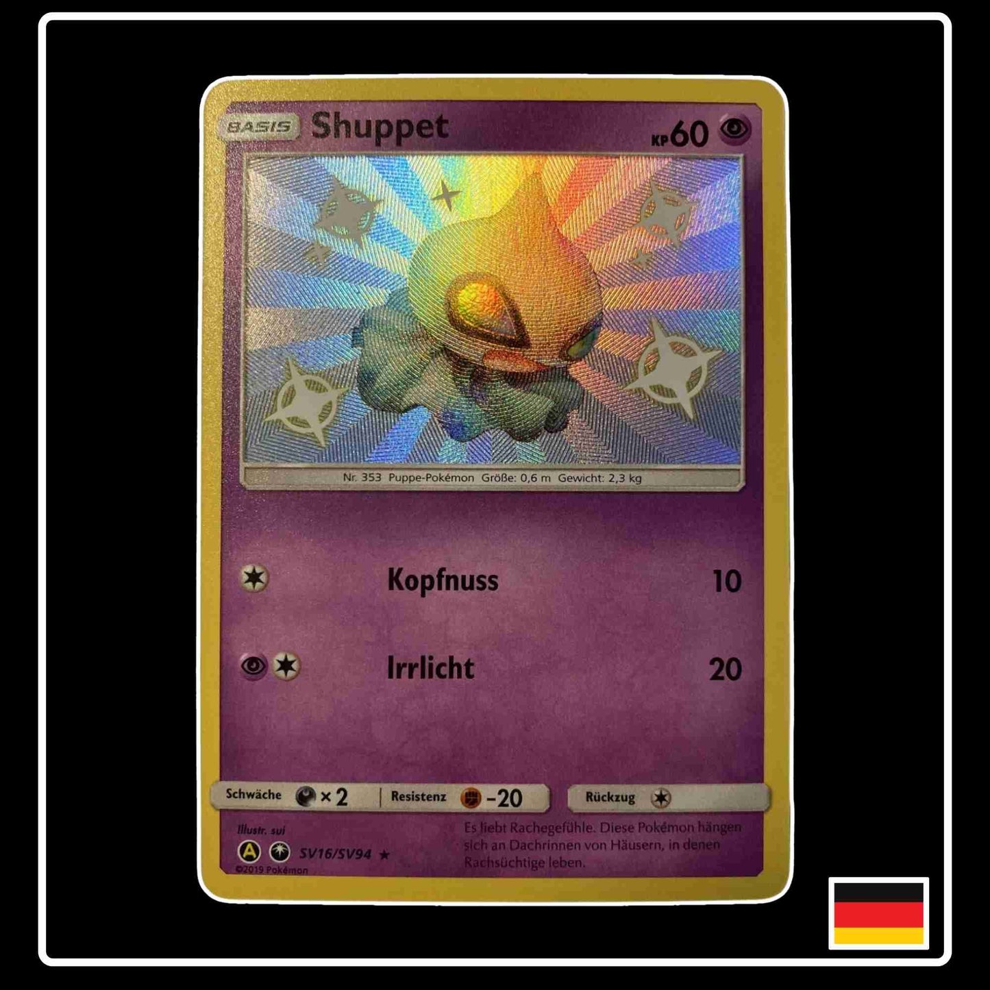 Shuppet Shiny Verborgenes Schicksal