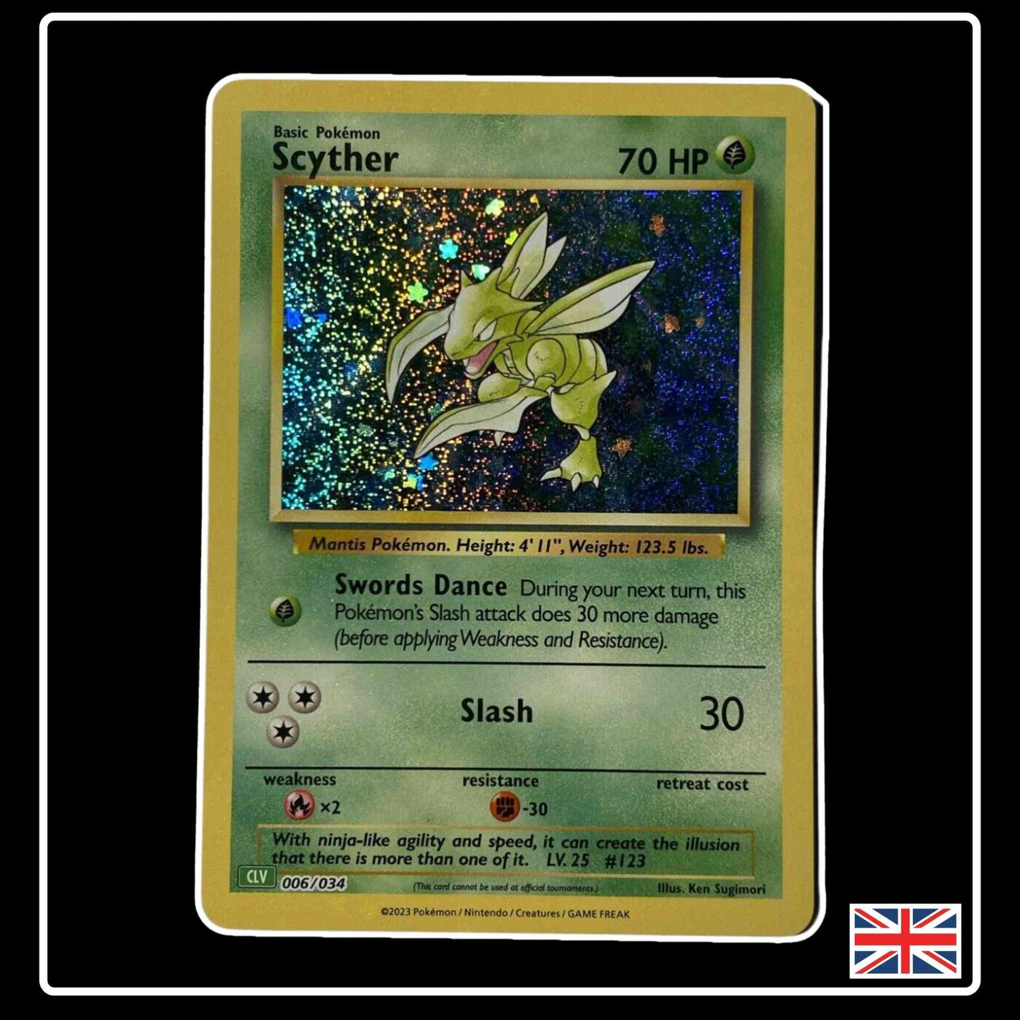 Sichlor 006/034 Pokemon TCG Classic Collection