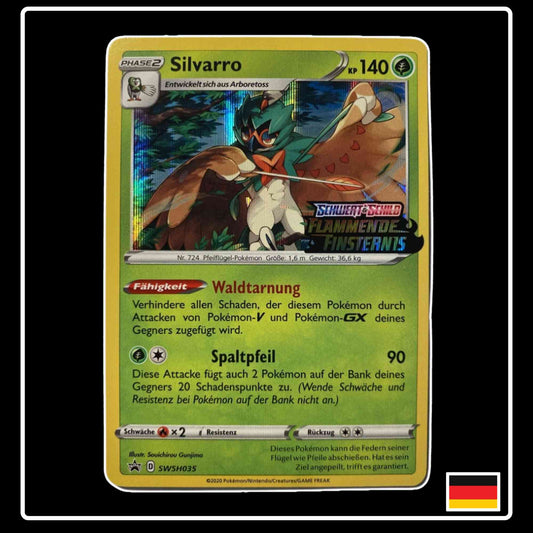 Silvarro SWSH035 Flammende Finsternis Pokemon
