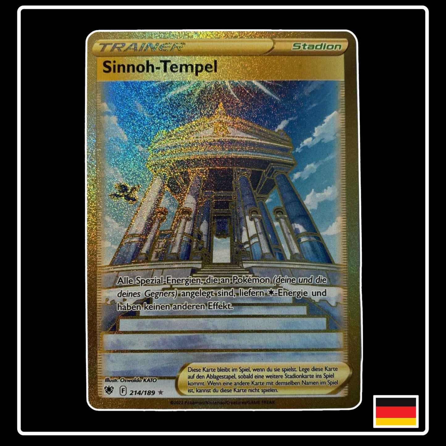 Sinnoh-Tempel GOLD 214/189 Pokemon Astralglanz