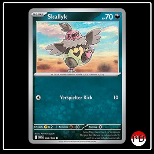 Skallyk 063/086 Pokemon Weisse Flammen