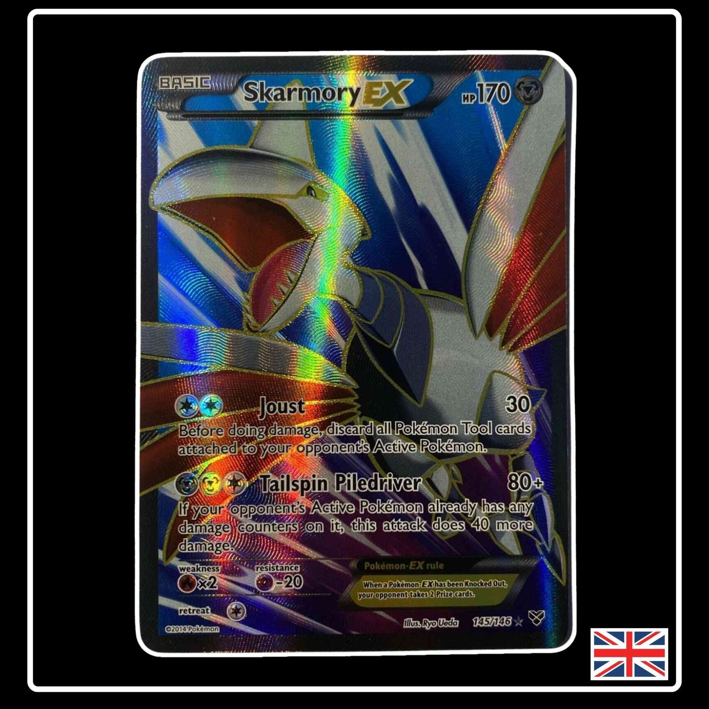Skarmory EX Full Art 145/146 XY Base Set