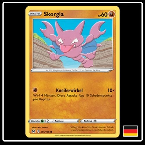 Skorgla 095/196 Pokemon Verlorener Ursprung