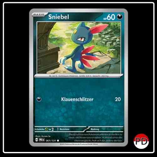 Sniebel 061/131 Pokemon Prismatische Entwicklungen