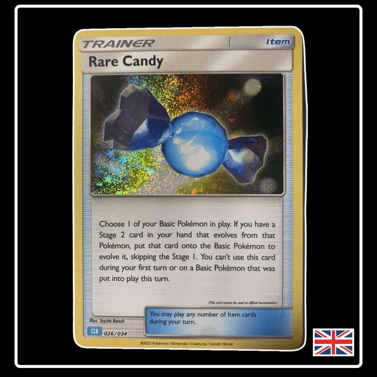 Sonderbonbon 026/034 CLB Pokemon TCG Classic