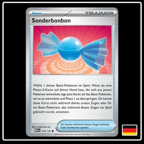 Sonderbonbon 125/132 Pokemon Mega Entwicklung