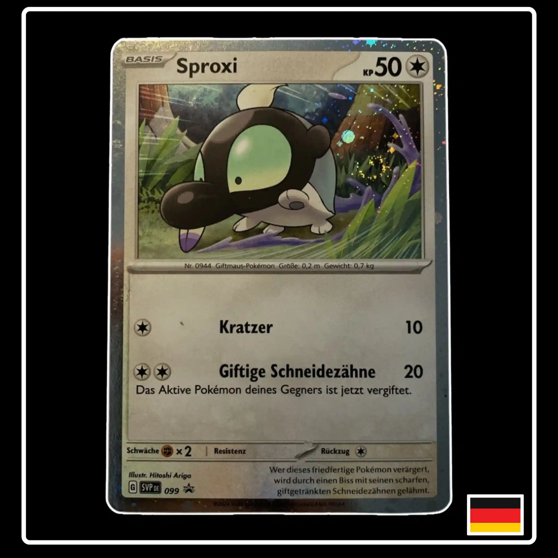Sproxi Holo SVP DE 099 Pokemon SV Black Star Promo