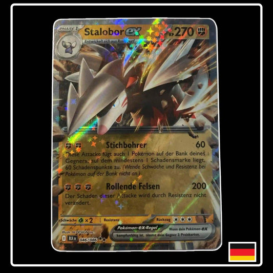 Stalobor ex 046/086 Pokemon Schwarze Blitze
