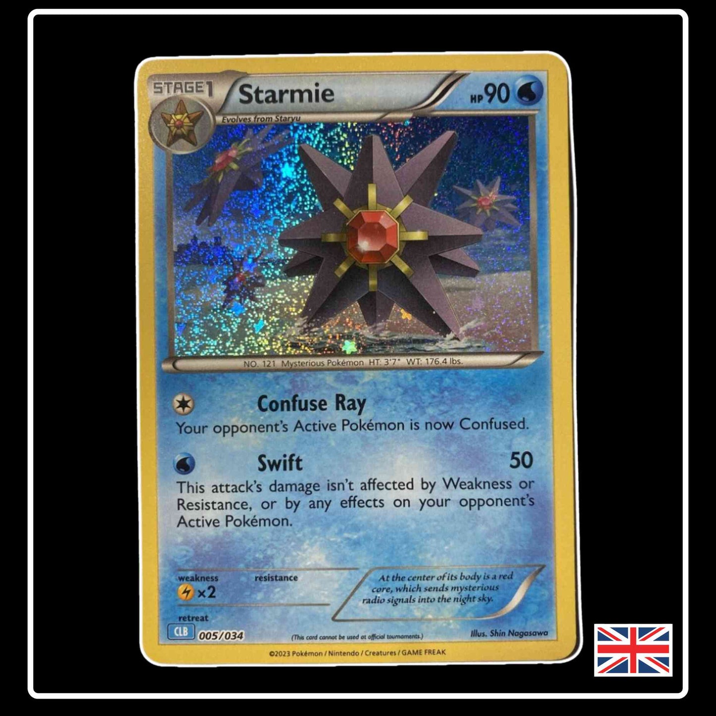 Starmie 005/034 CLB Pokemon TCG Classic