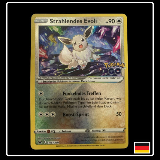 Strahlendes Evoli SWSH230 Shiny