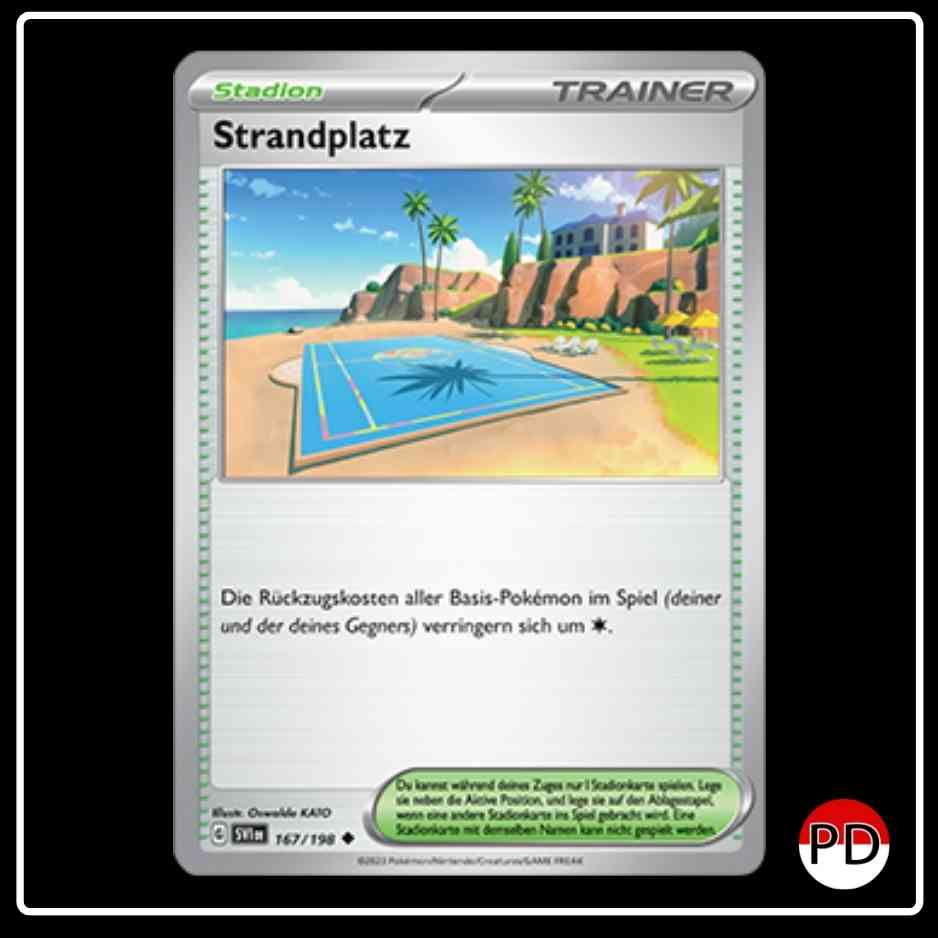 Strandplatz 167/198 Pokemon