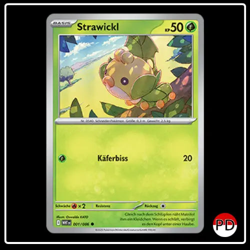 Strawickl 001/086 Pokemon Weisse Flammen