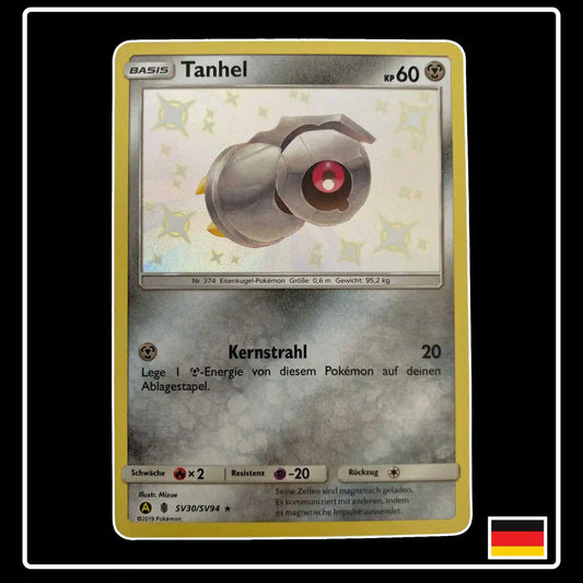 Tanhel Shiny SV30 Pokemon Verborgenes Schicksal