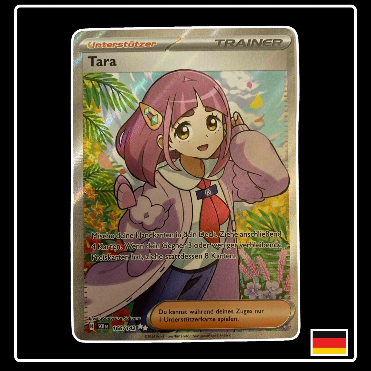Tara Trainer Full Art 166/142 Stellarkrone