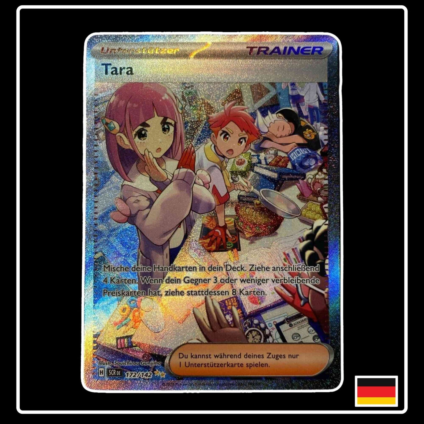 Tara Trainer SIR 172/142 Pokemon Stellarkrone