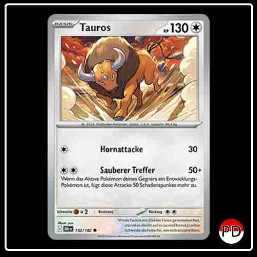 Tauros 152/182 Pokemon Ewige Rivalen