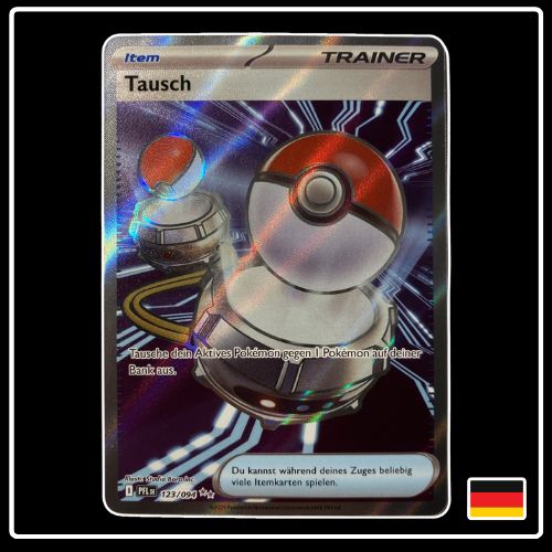 Tausch Trainer Full Art 123/094 Pokemon Fatale Flammen