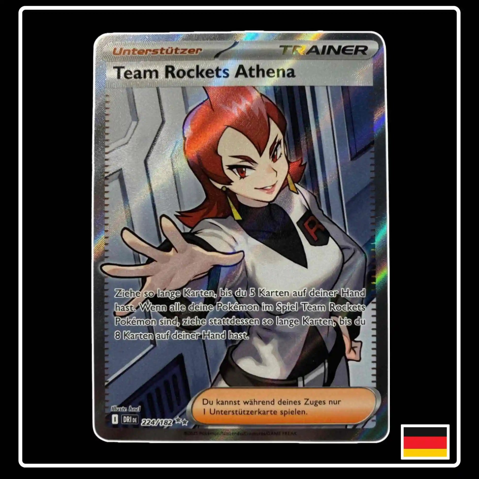 Team Rockets Athena Full Art 224/182 Pokemon Ewige Rivalen