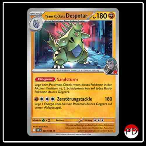 Team Rockets Despotar 096/182 Pokemon Ewige Rivalen