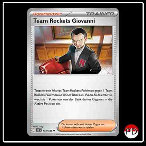 Team Rockets Giovanni 174/182 Pokemon Ewige Rivalen