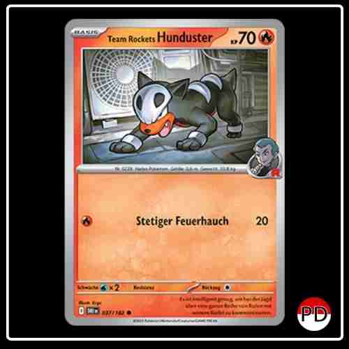 Team Rockets Hunduster 037/182 Pokemon Ewige Rivalen