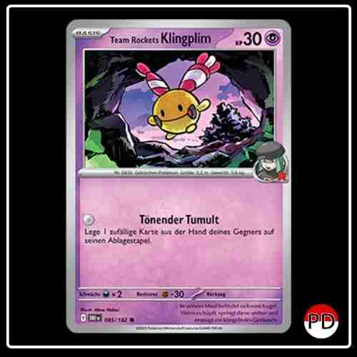 Team Rockets Klingplim 085/182 Pokemon Ewige Rivalen