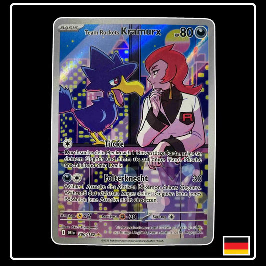 Team Rockets Kramurx 200/182 Pokemon Ewige Rivalen