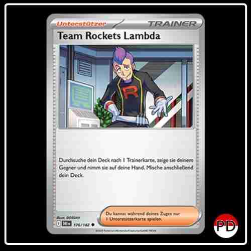 Team Rockets Lambda 176/182 Pokemon Ewige Rivalen