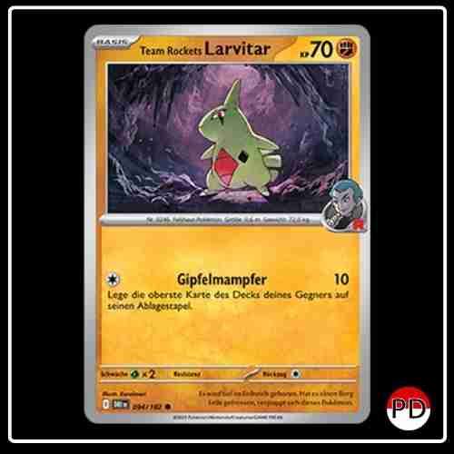 Team Rockets Larvitar 094/182 Pokemon Ewige Rivalen