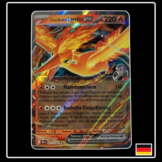 Team Rockets Lavados ex 031/182 Pokemon Ewige Rivalen
