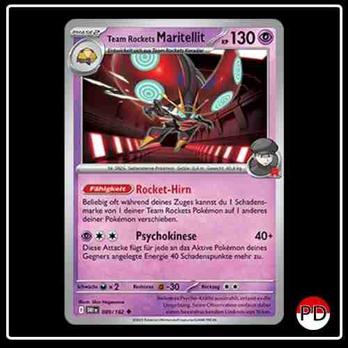 Team Rockets Maritellit 089/182 Pokemon Ewige Rivalen