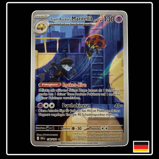 Team Rockets Maritellit Illustration Rare 198/182 Pokemon Ewige Rivalen