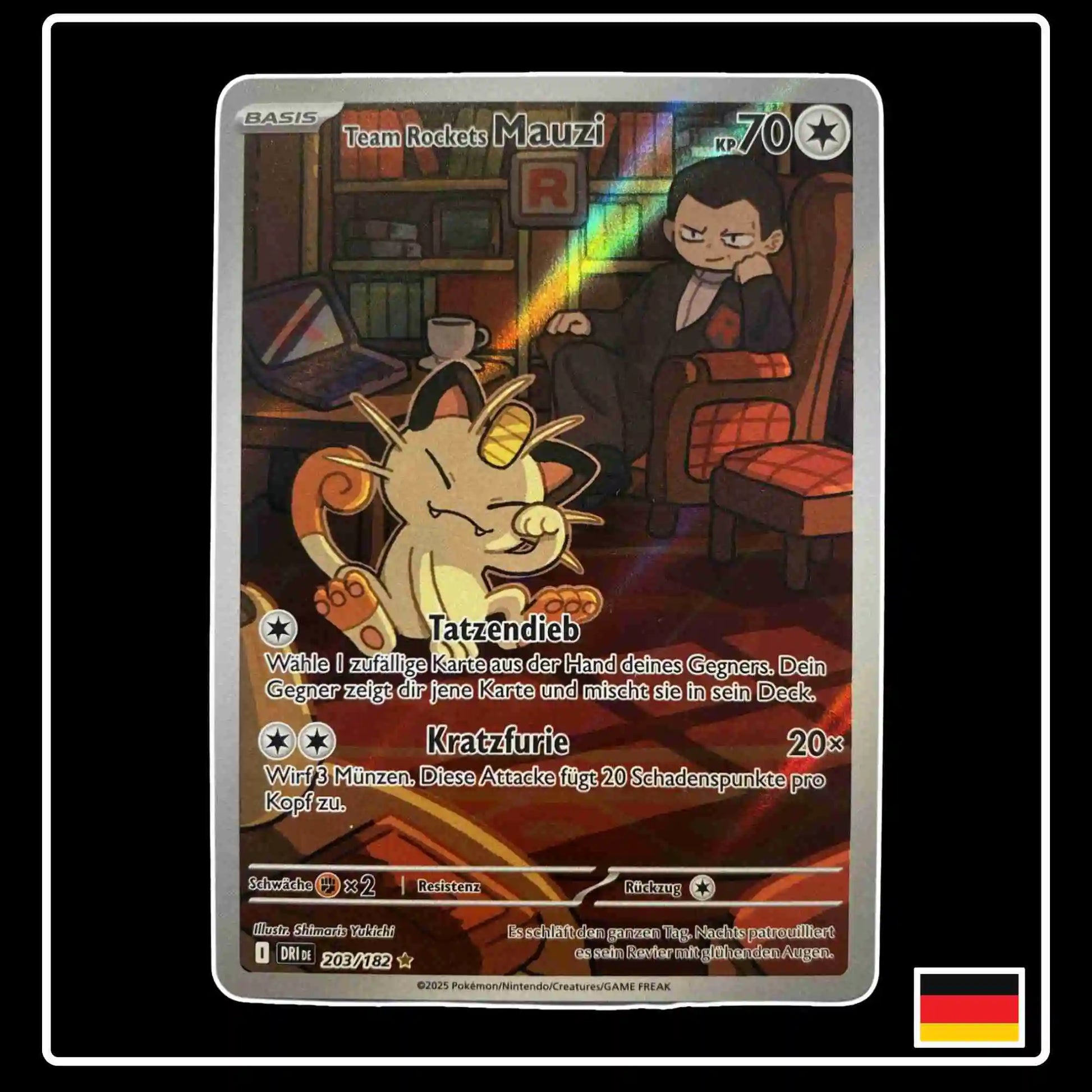 Team Rockets Mauzi 203/182 Pokemon Ewige Rivalen