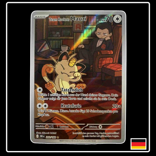 Team Rockets Mauzi 203/182 Pokemon Ewige Rivalen