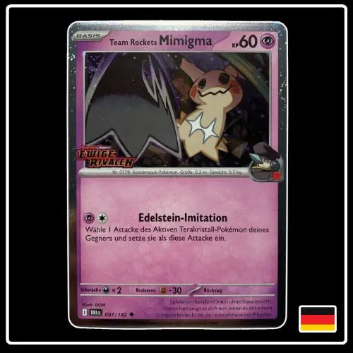 Team Rockets Mimigma 087/182 STAMP Ewige Rivalen Promo