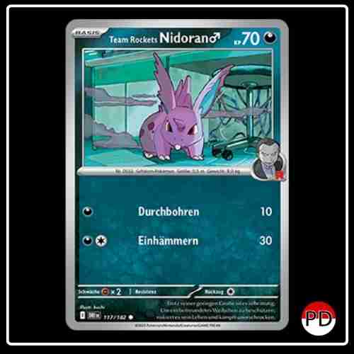 Team Rockets Nidoran 117/182 Pokemon Ewige Rivalen