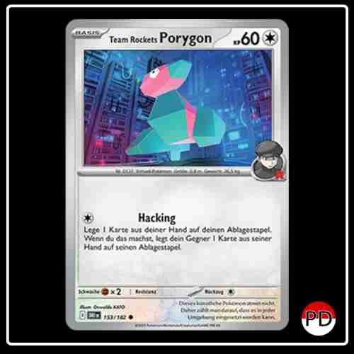 Team Rockets Porygon 153/182 Pokemon Ewige Rivalen