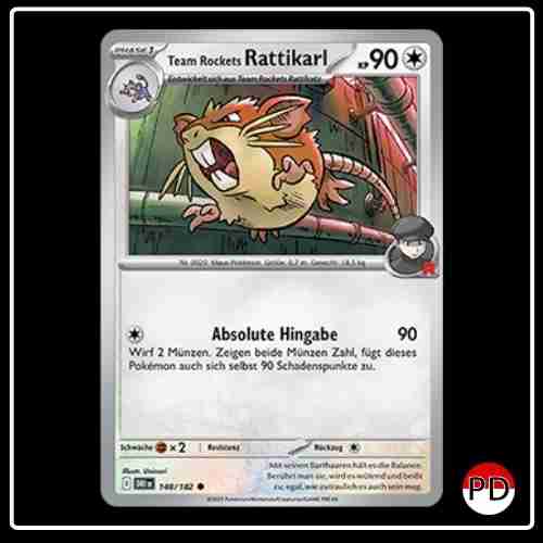 Team Rockets Rattikarl 148/182 Pokemon Ewige Rivalen