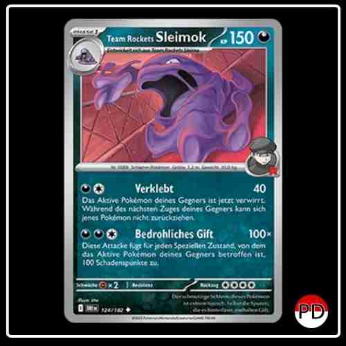 Team Rockets Sleimok 124/182 Pokemon Ewige Rivalen