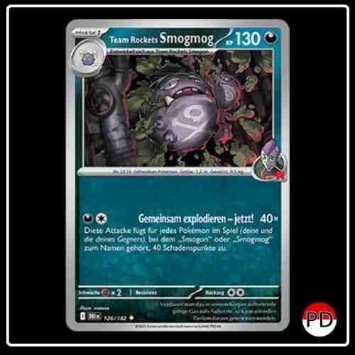 Team Rockets Smogmog 126/182 Pokemon Ewige Rivalen