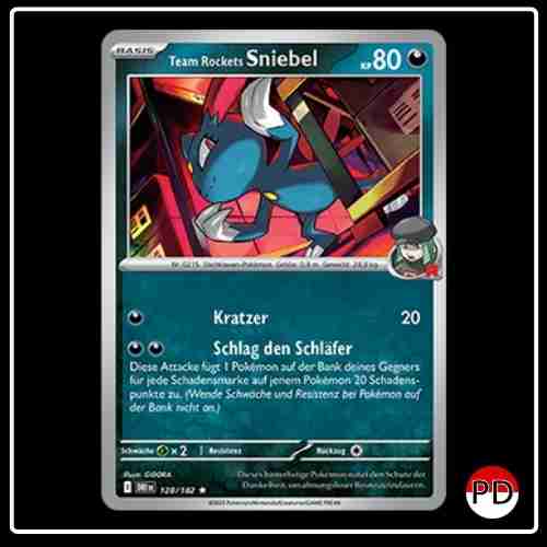 Team Rockets Sniebel 128/182 Pokemon Ewige Rivalen