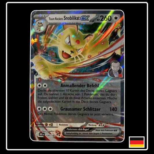 Team Rockets Snobilikat ex 150/182 Pokemon Ewige Rivalen