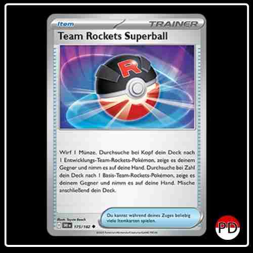 Team Rockets Superball 175/182 Pokemon Ewige Rivalen