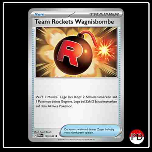Team Rockets Wagnisbombe 179/182 Pokemon Ewige Rivalen